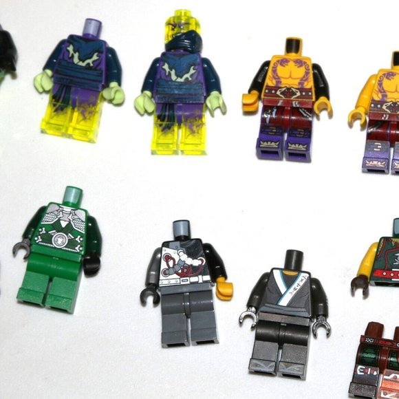 LEGO NINJAGO MINIFIGURE LOT Sleven Wrayth Squiffy Nya Cyrus Lloyd Garmadon parts - Picture 8 of 16
